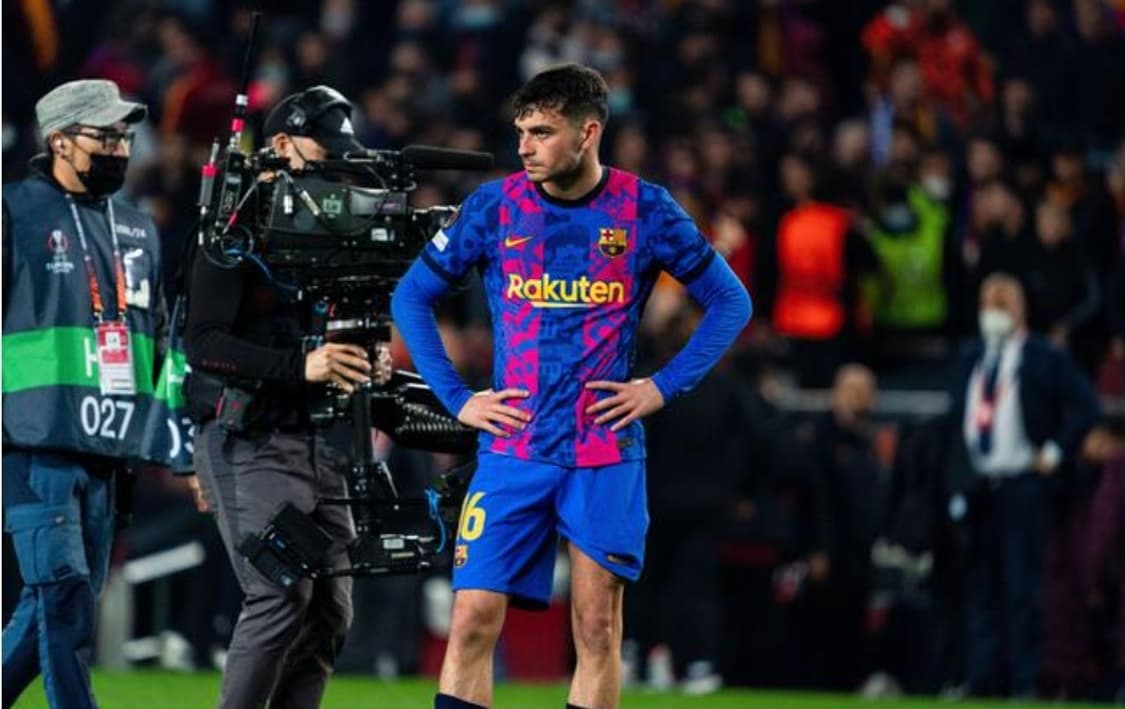 ♤필독♤ Feat 페드리 21/22 바르셀로나 홈 2XL UCL버전 상품이미지5