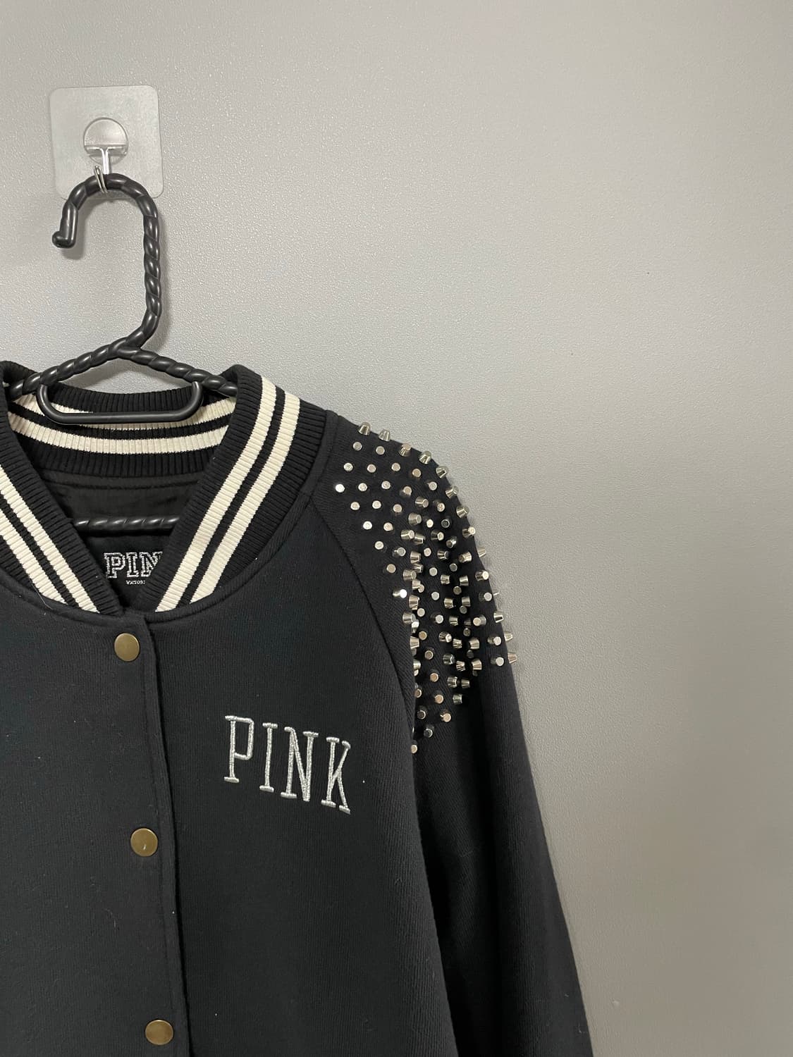 Stud baseball jacket 상품이미지5