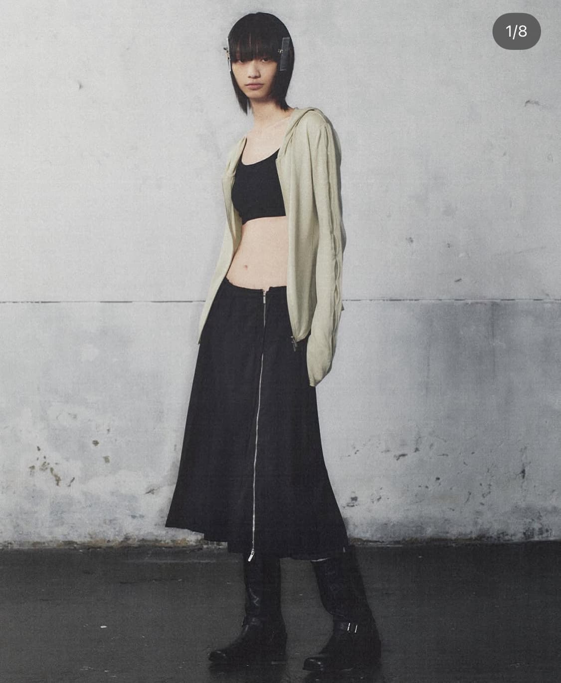 마뗑킴 랩스커트 상품이미지1