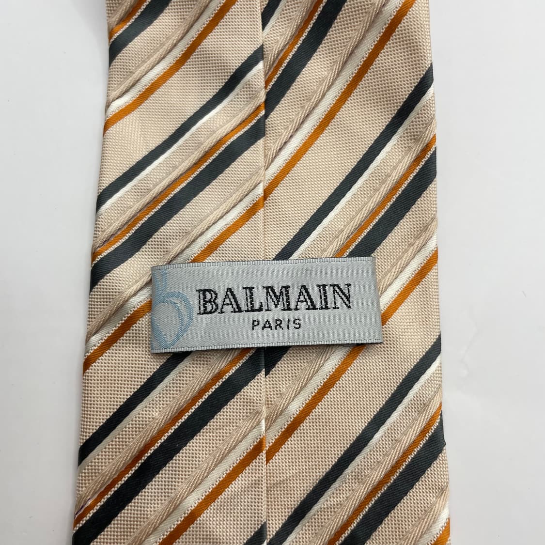 619) (BALMAIN) 발망 패턴 넥타이 상품이미지5
