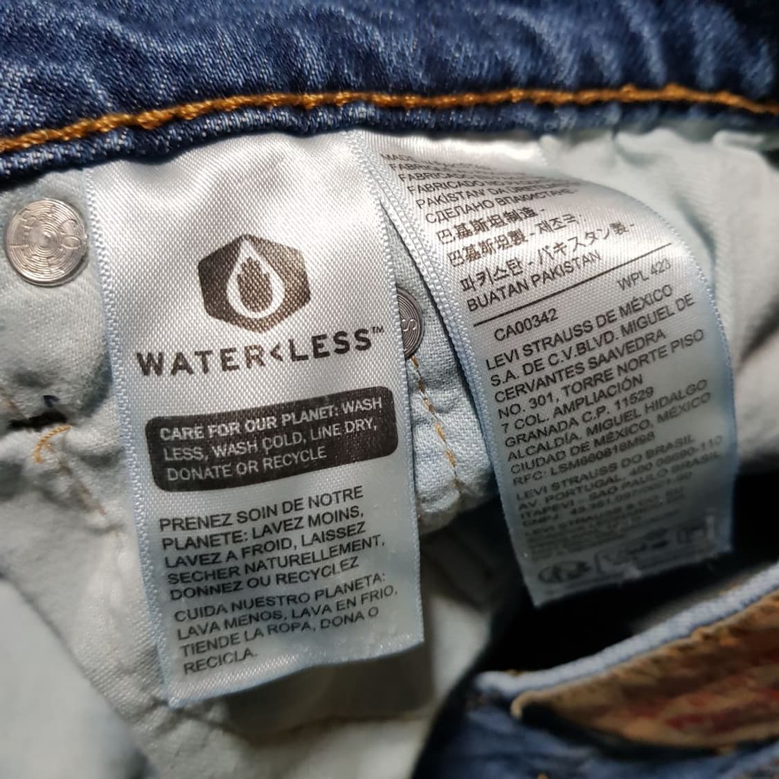 36인치 / 리바이스 511 / 슬림일자데님/2-403후 상품이미지3