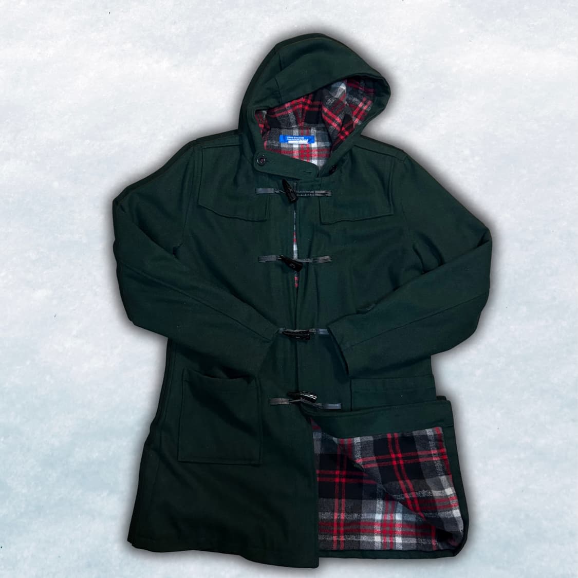 준야와타나베 꼼데가르송 맨 더플 떡볶이 코트 상품이미지1