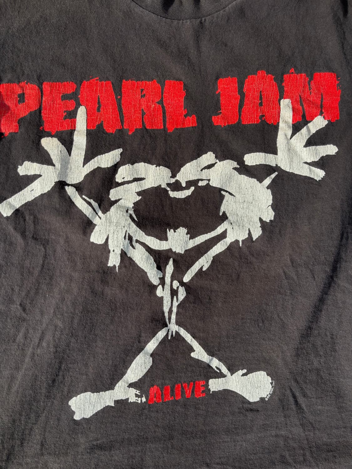 90s pearl jam alive 투어 티셔츠 상품이미지5