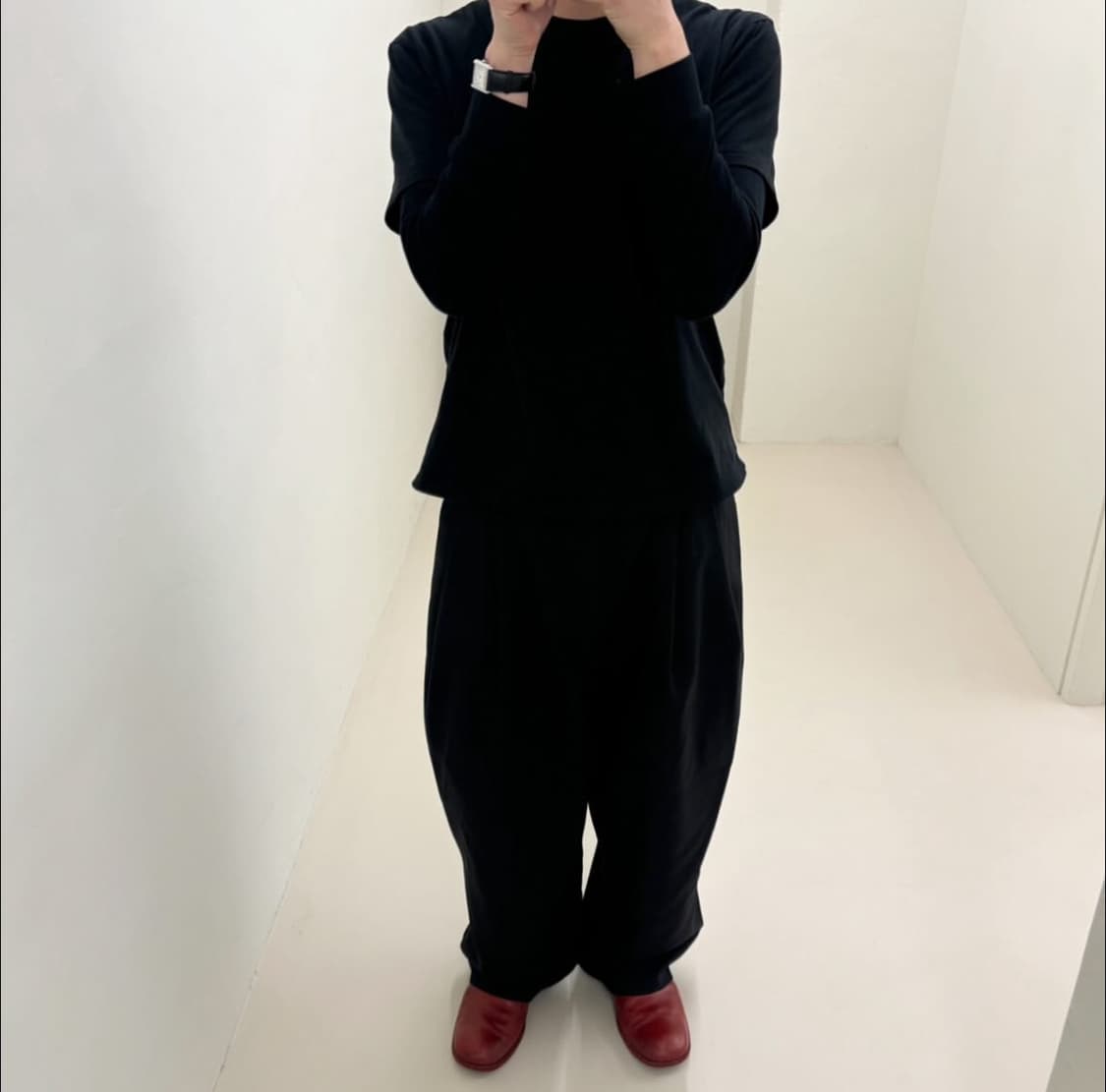 카미엘 포트젠스 울 와이드 수트 팬츠 상품이미지2