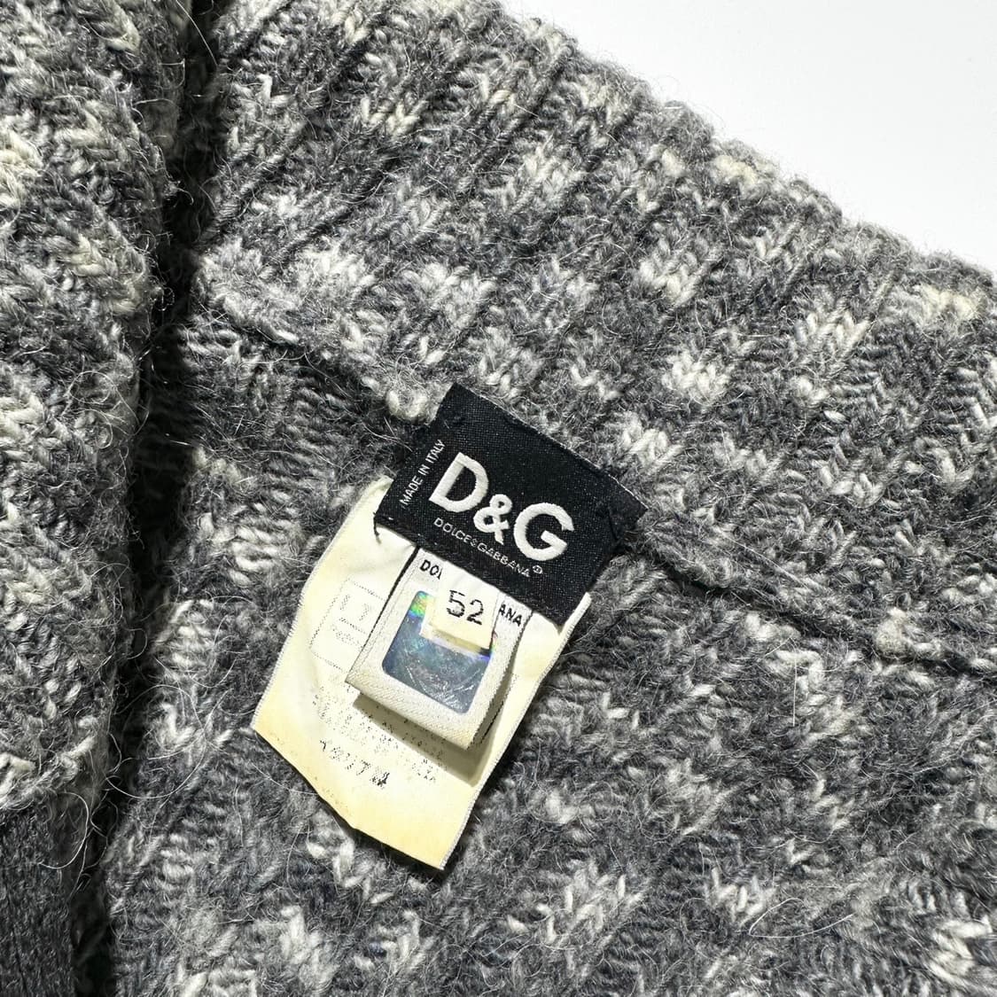 돌체 앤 가바나 D&G 투웨이 니트 집업 가디건 상품이미지5