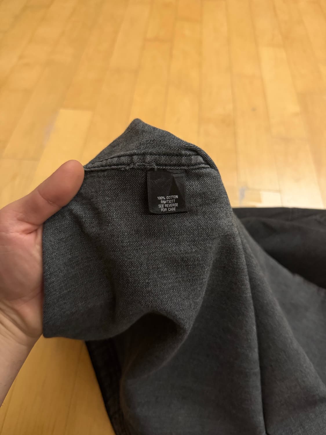 [칼하트] 루즈 핏 미드웨이트 챔브레이 반팔 버튼다운 셔츠 상품이미지6