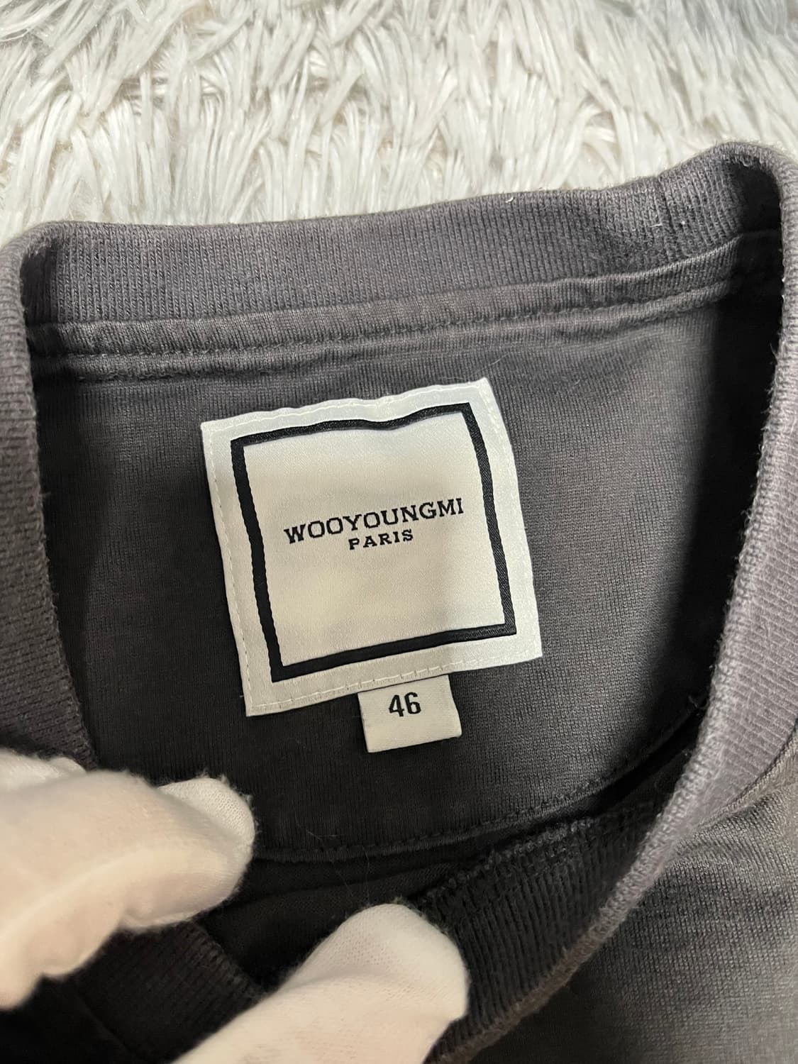 [23ss/46size] 우영미 백로고 반팔 상품이미지2