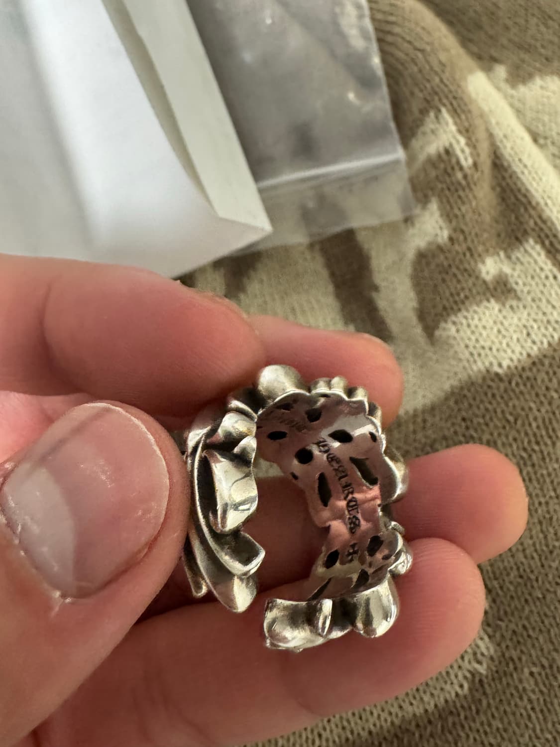 크롬하츠 더블플로랄링 상품이미지3