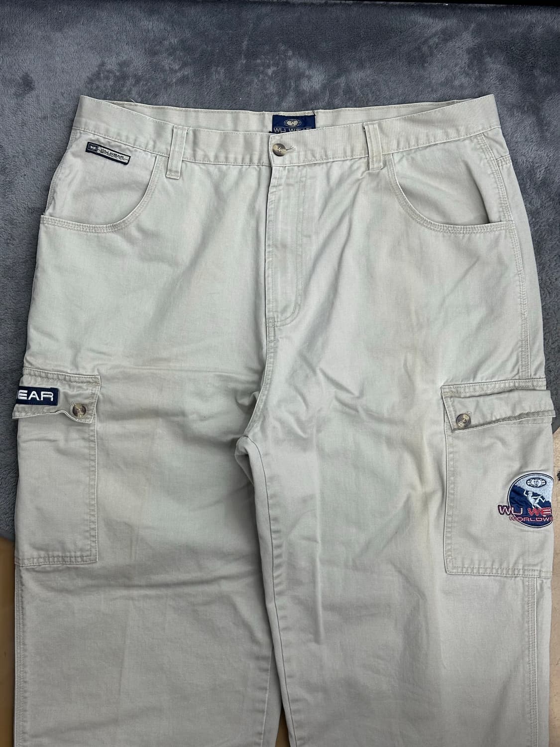 90s WUWEAR 코튼 팬츠 40x32 상품이미지3