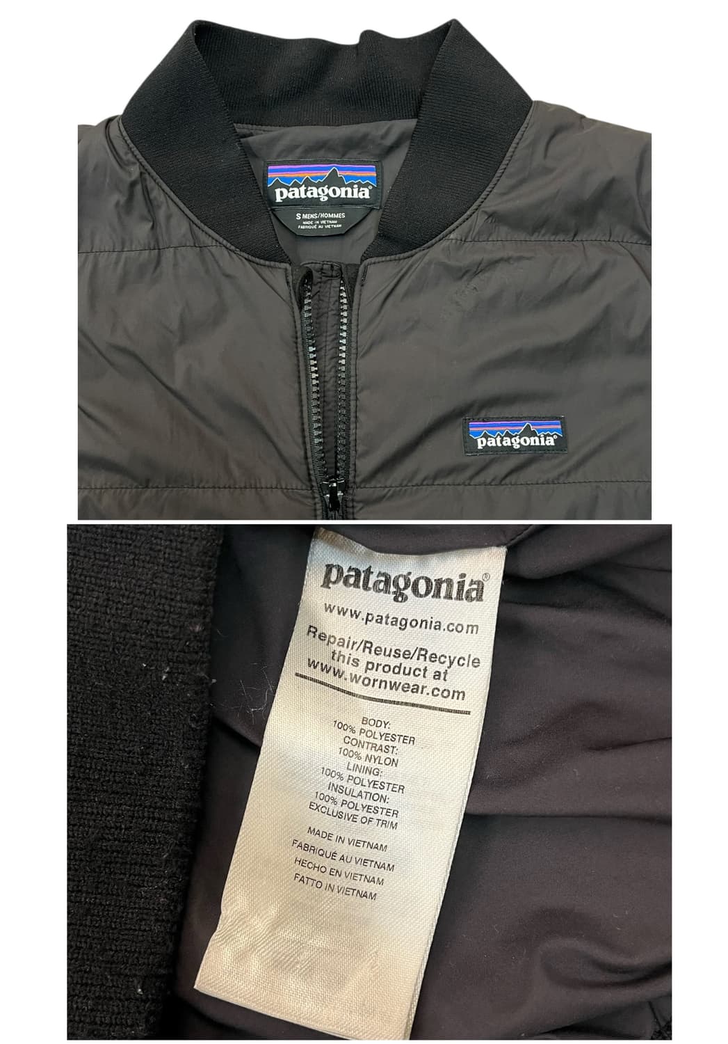 파타고니아 제머 봄버 자켓 블랙 S #csz1970 상품이미지4