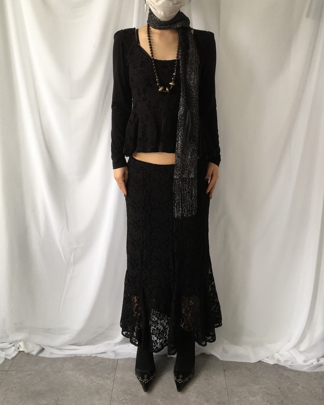  glitter point scarf 상품이미지4