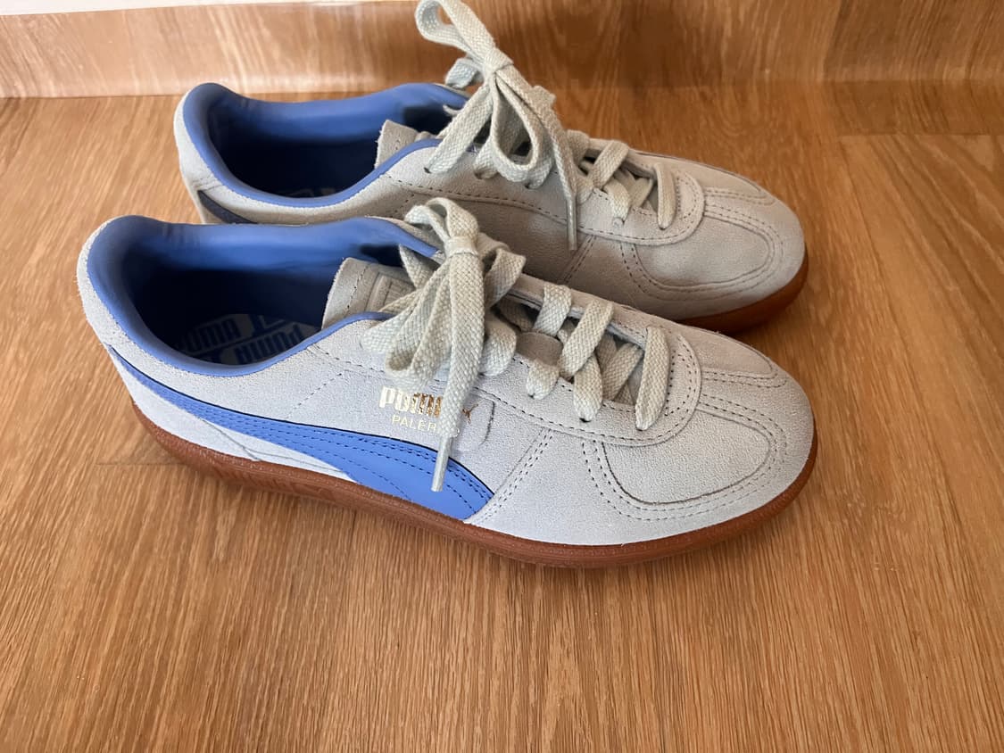 Puma Palermo_푸마 팔레르모 듀드롭 블루 스웨이드 스니커_240 상품이미지3