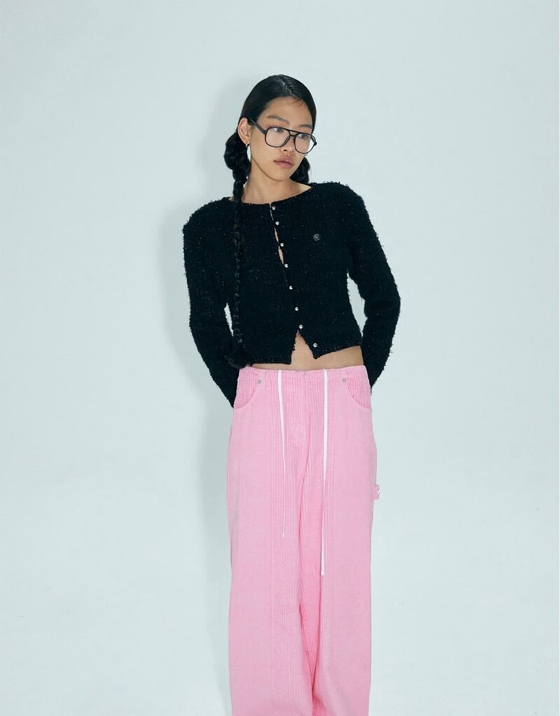 김미더영 트위드 가디건 상품이미지1