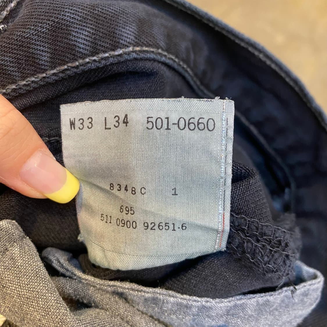 90’s Made in USA 리바이스 501 데님 팬츠 상품이미지5