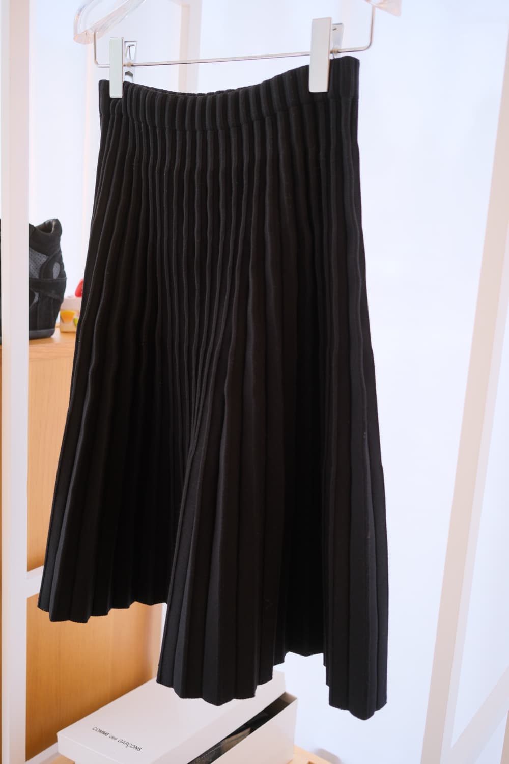 Knit pleated skirt 상품이미지1