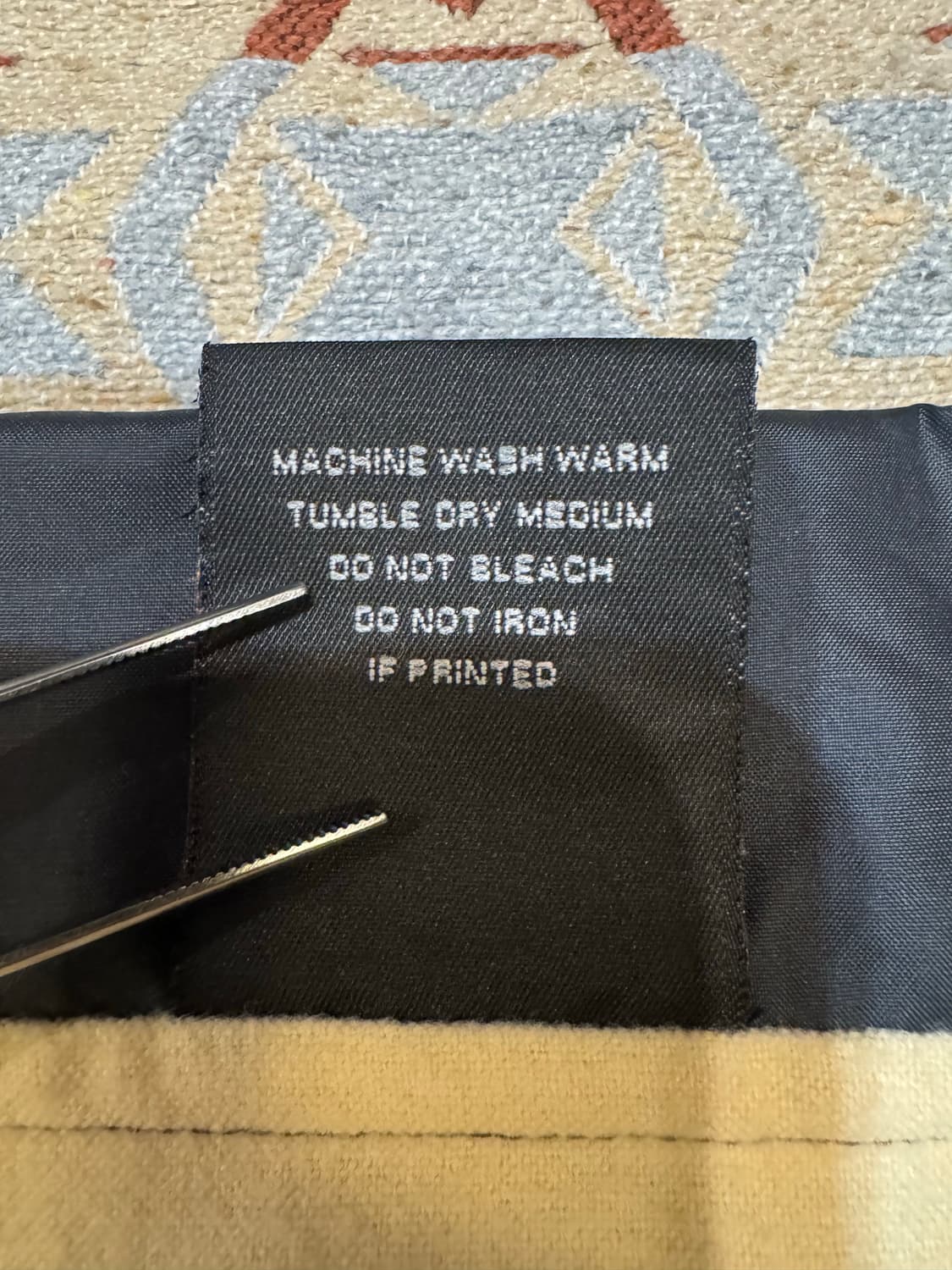 [L] 세인트 마이클 x 브이론 코치자켓 블랙  상품이미지5