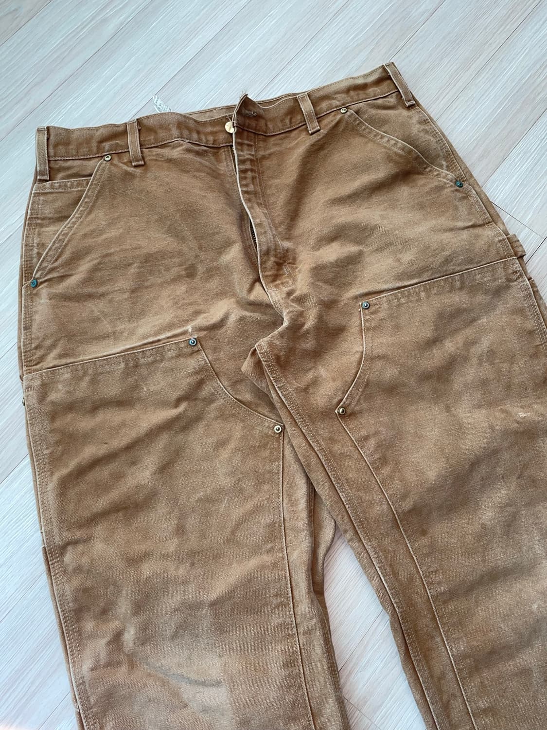 Carhartt B01 brn 칼하트 더블니 브라운 상품이미지1