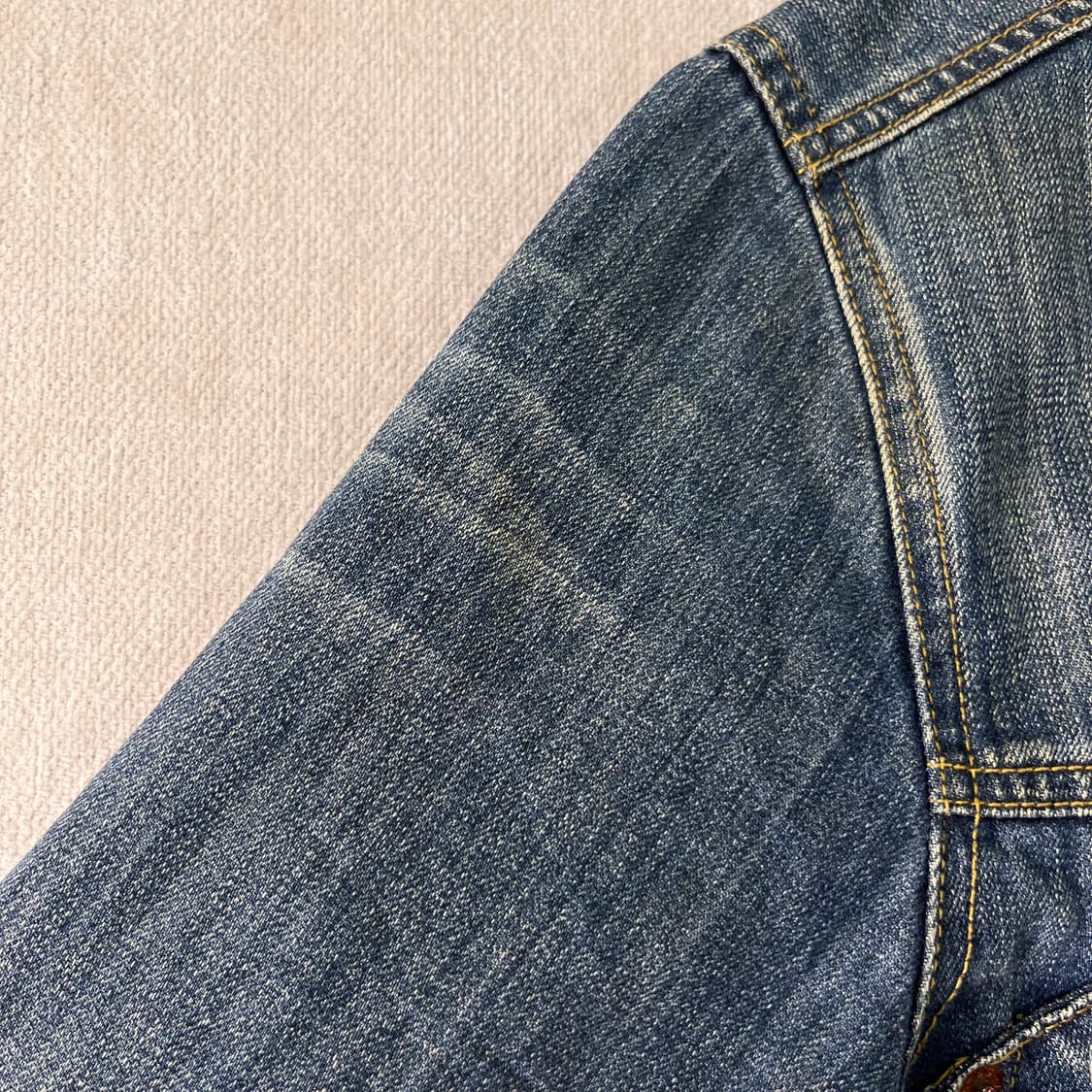 W 95 리바이스 USA 501 데님 트러커 자켓 상품이미지6