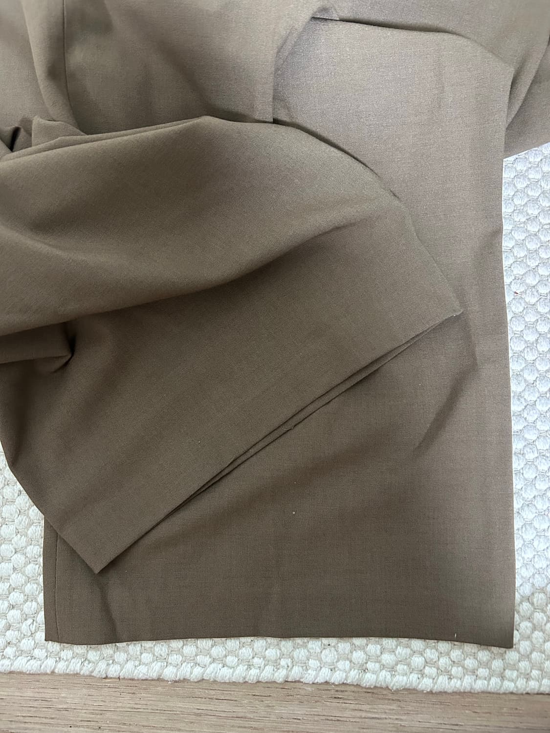 브플먼트 VPPLEMENT 와이드 팬츠 브라운 S 상품이미지3