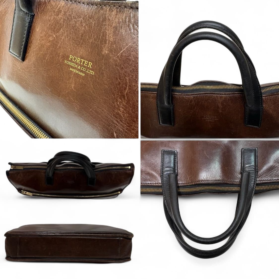 요시다 포터 클럭 소가죽 비즈니스백 상품이미지8