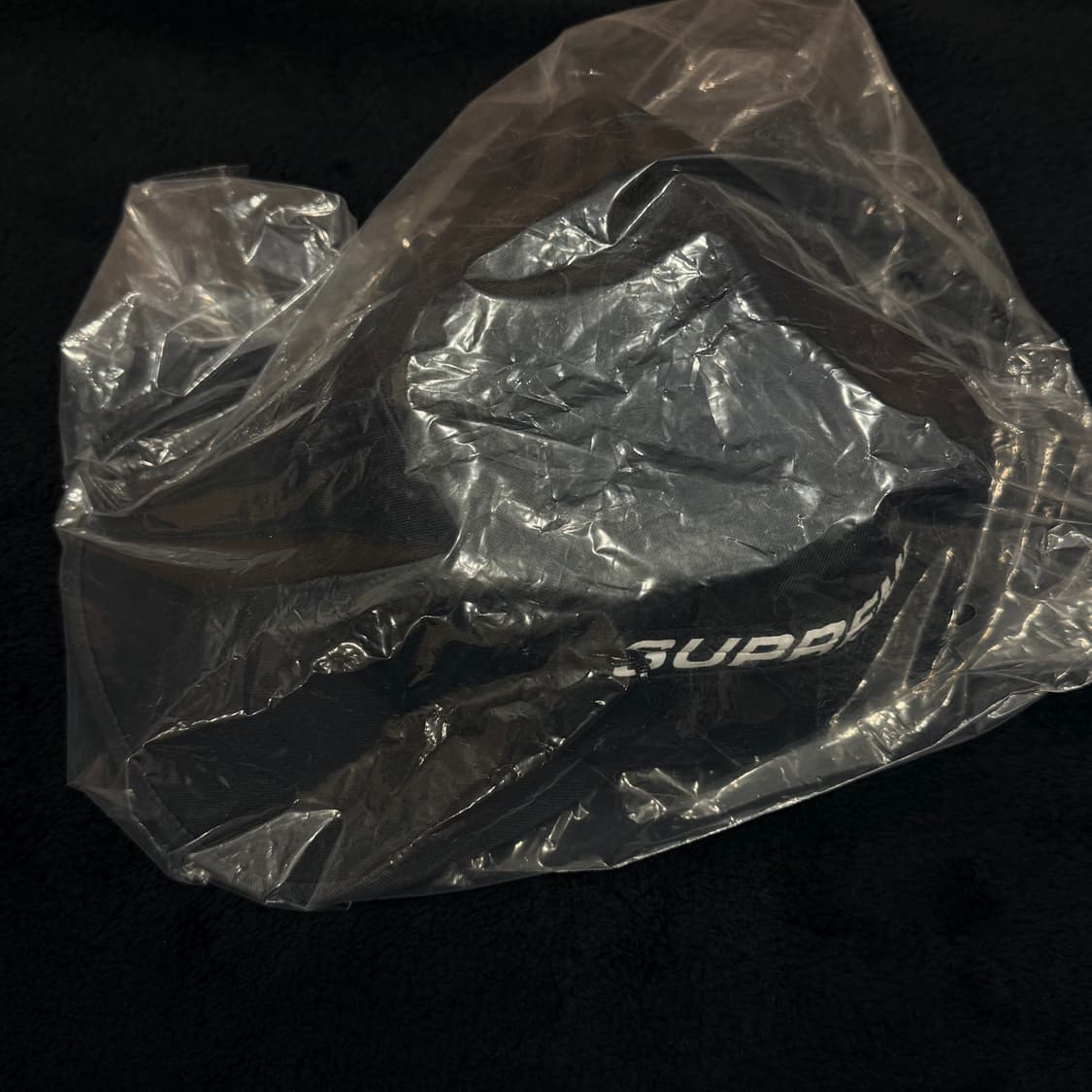 슈프림 사이드 집 캠프캡 블랙 - 26SS 상품이미지1