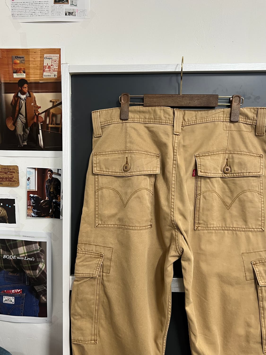 00s Levis 리바이스 루즈 스트레이트 카고 팬츠 상품이미지2