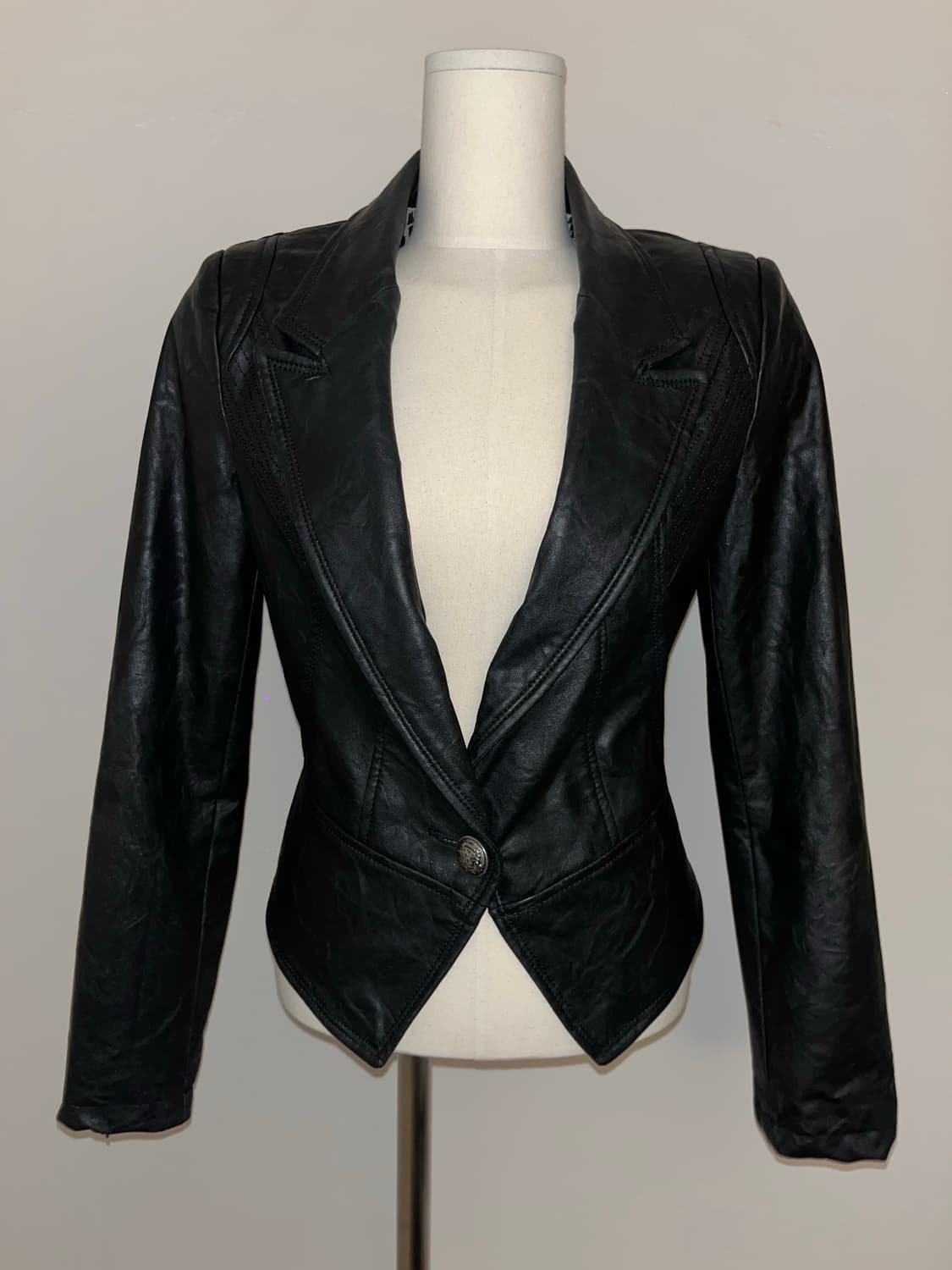 muzak leather jacket 상품이미지1