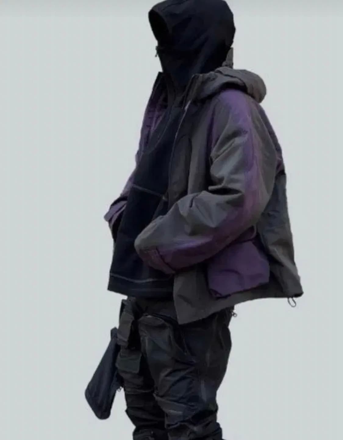 그레일즈 콘트라스트 쉘파카 퍼플 XL (2사이즈) 상품이미지1