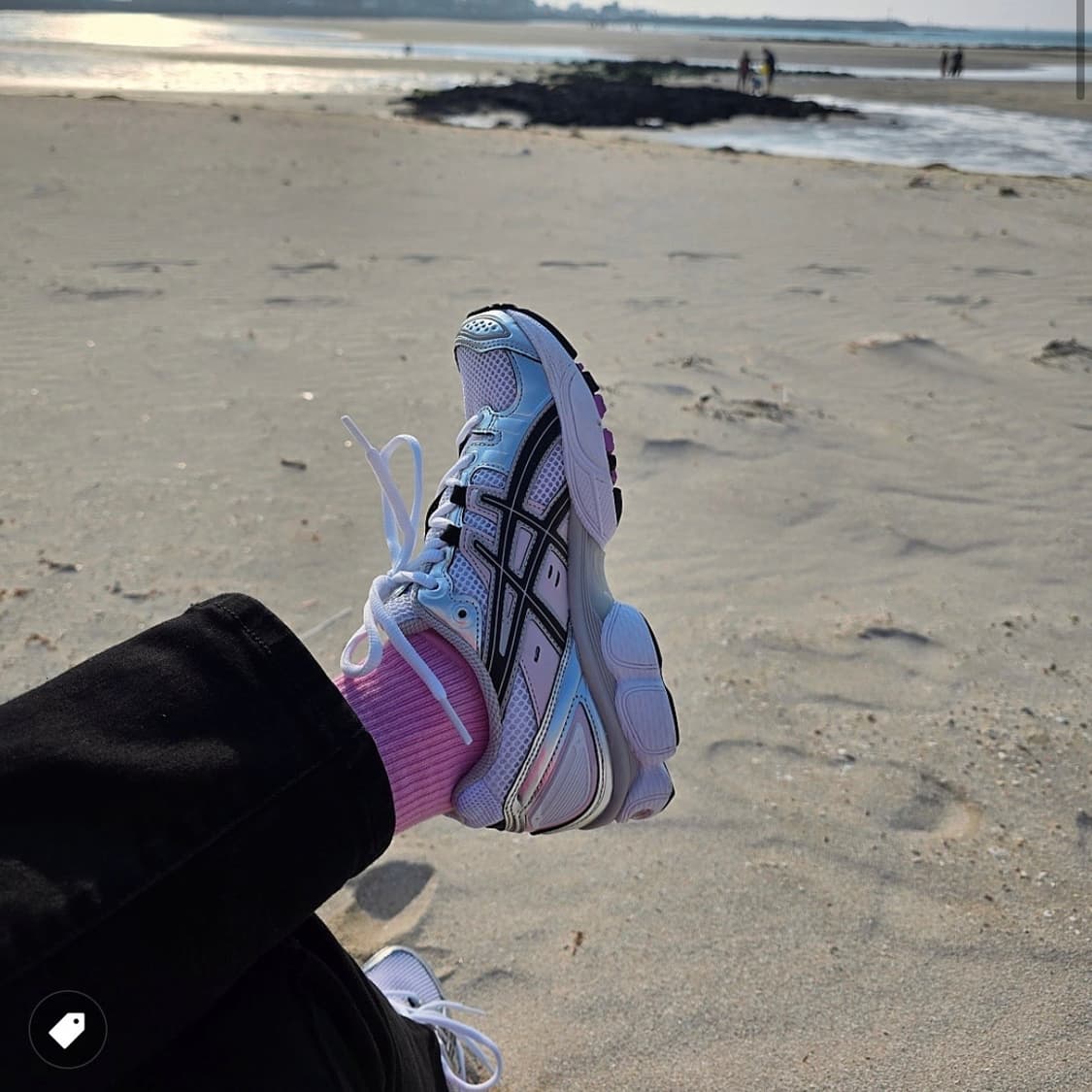 아식스 젤님버스 9 화이트 블랙 상품이미지3