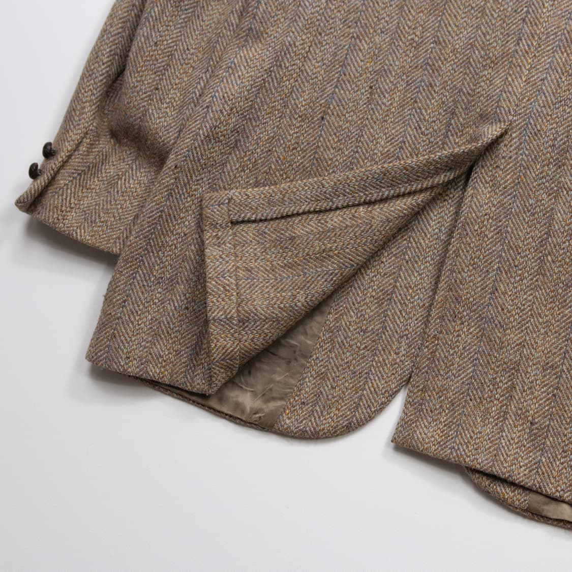 50s 해리스 트위드 해링본 울 트위드 블레이저 상품이미지10