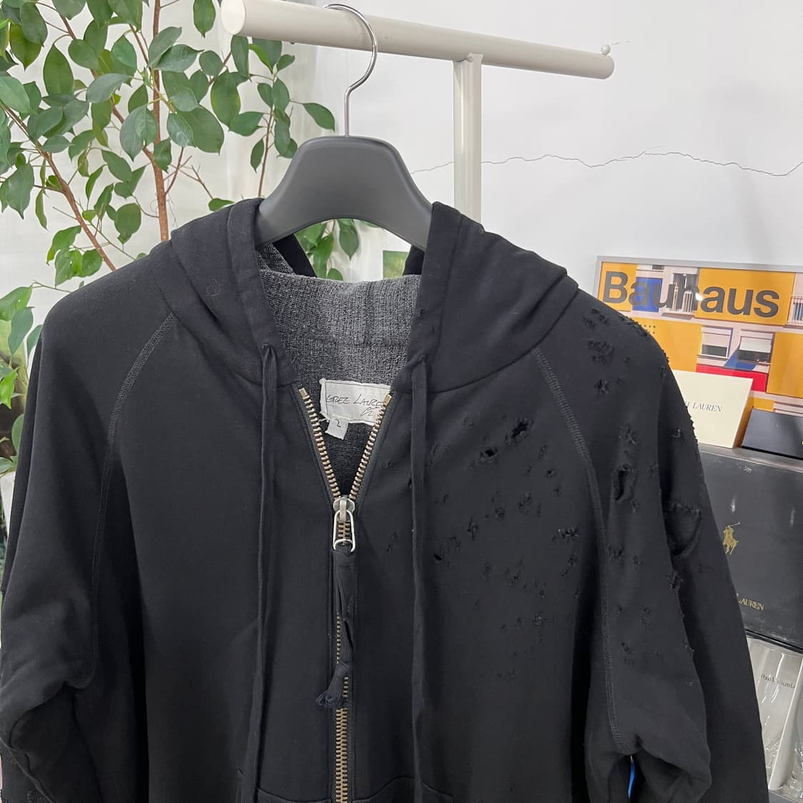 그렉로렌 디스트레스드 후드집업 2 상품이미지2