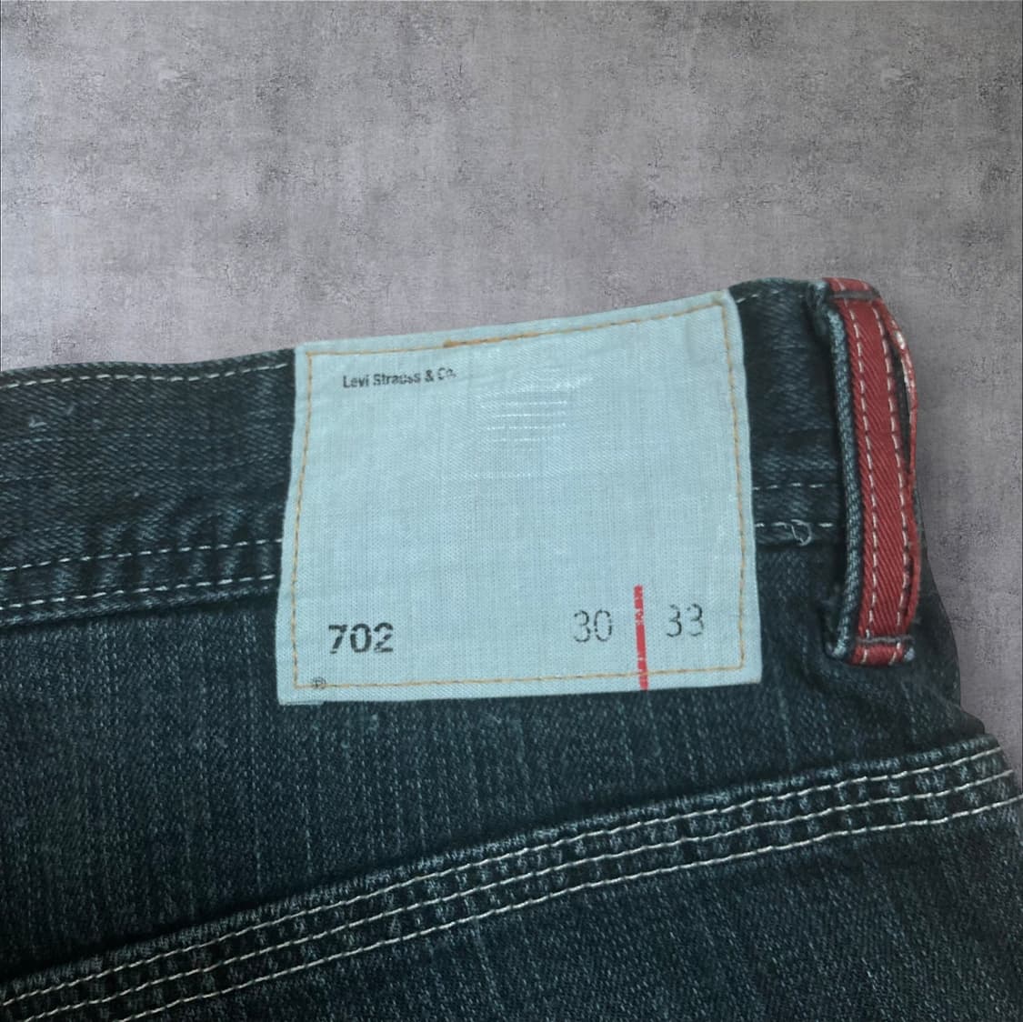 희귀) 리바이스 702 빈티지 카펜터 워크 데님 팬츠 상품이미지4
