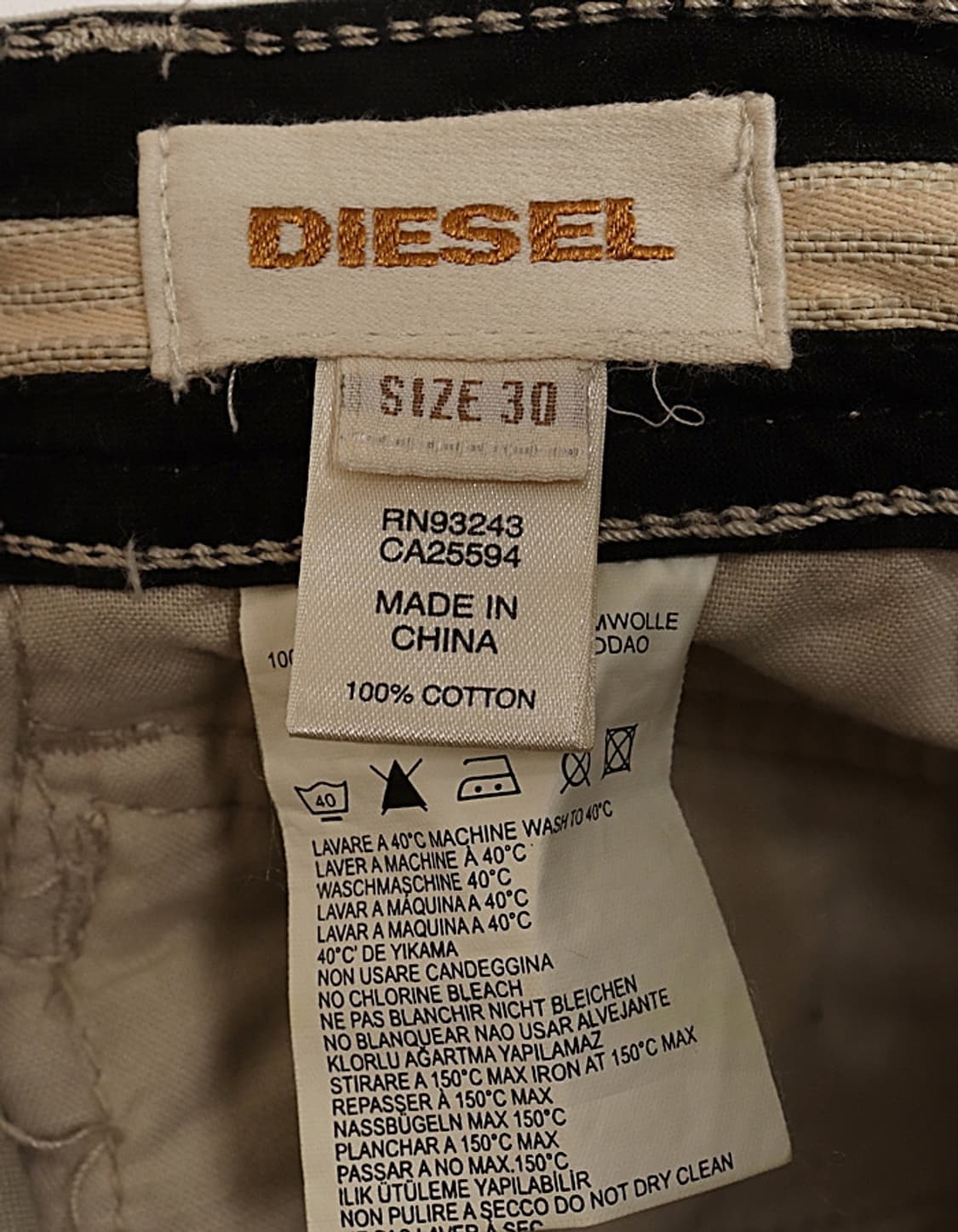 DIESEL Twill Pant (30) 상품이미지8