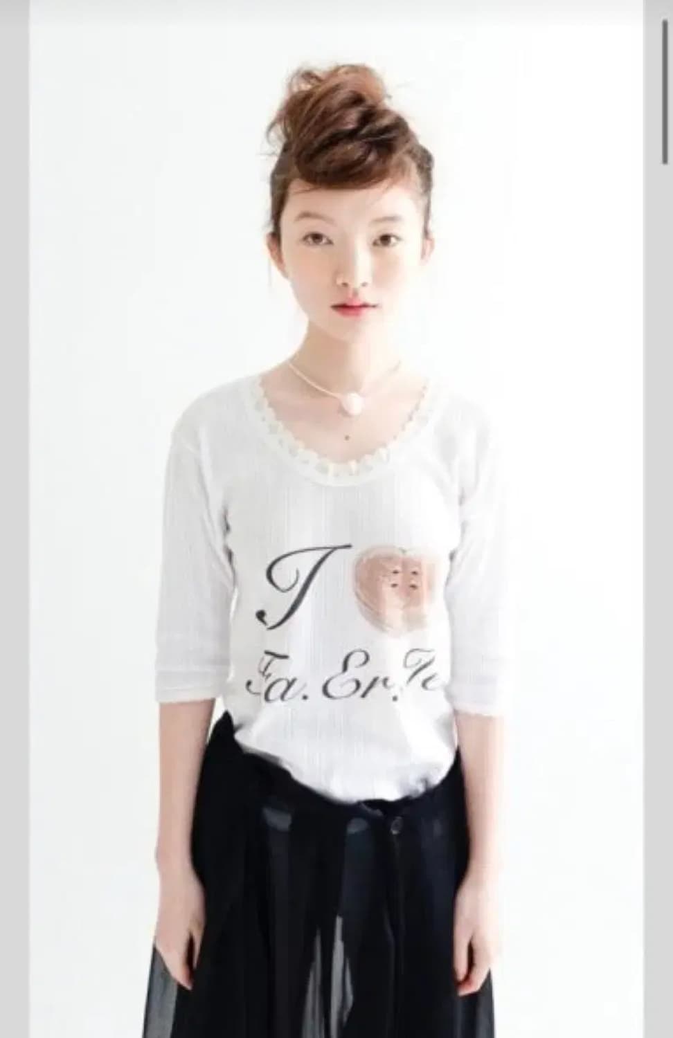 샵페어리 레이스 티 판매합니다 상품이미지1