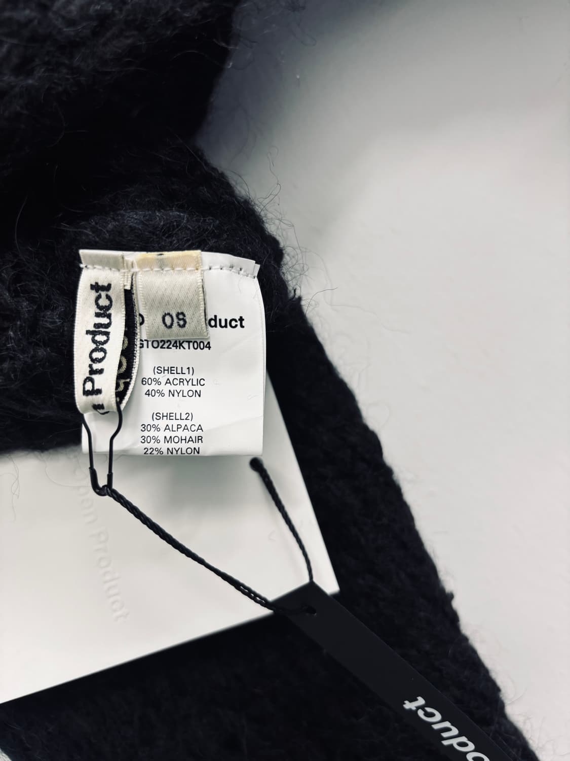 더오픈프로덕트 모헤어 알파카 혼방 크롭 볼레로 가디건 상품이미지4