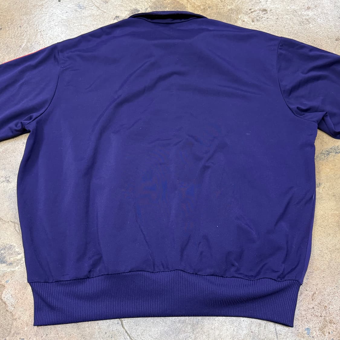 아디다스 퍼플 오렌지 스트라이프 구파 져지 트랙탑 상품이미지4