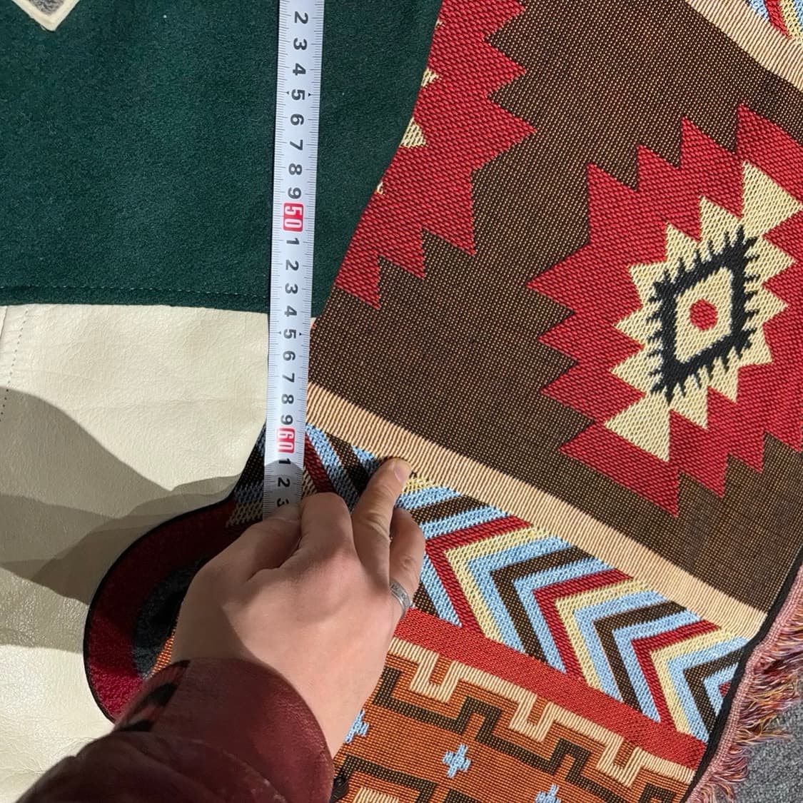 일제 빈티지 ifco 소가죽 바시티 자켓 상품이미지10