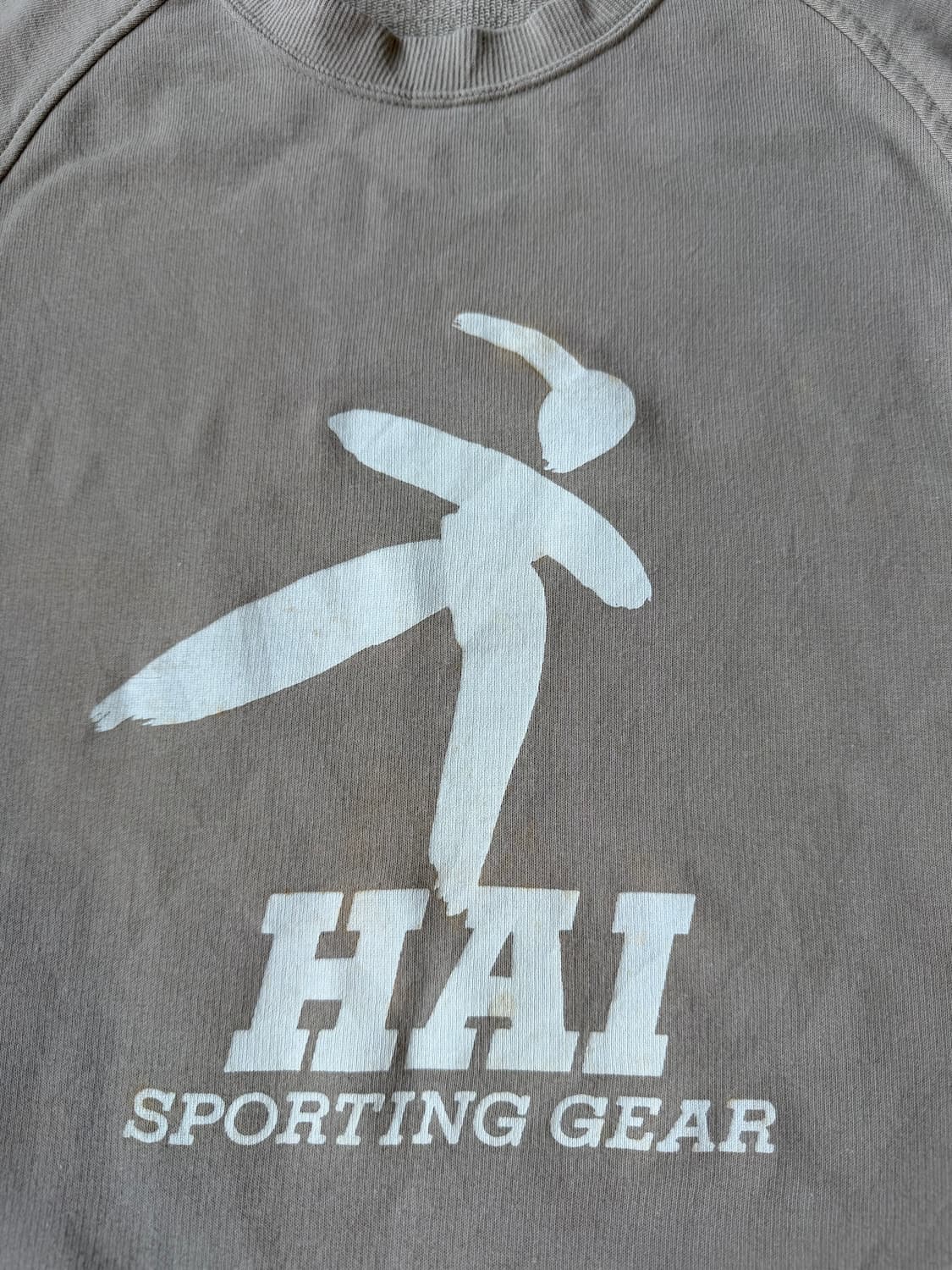 이세이 미야케 HAI Sporting Gear 스웻 반팔 티셔츠 상품이미지5