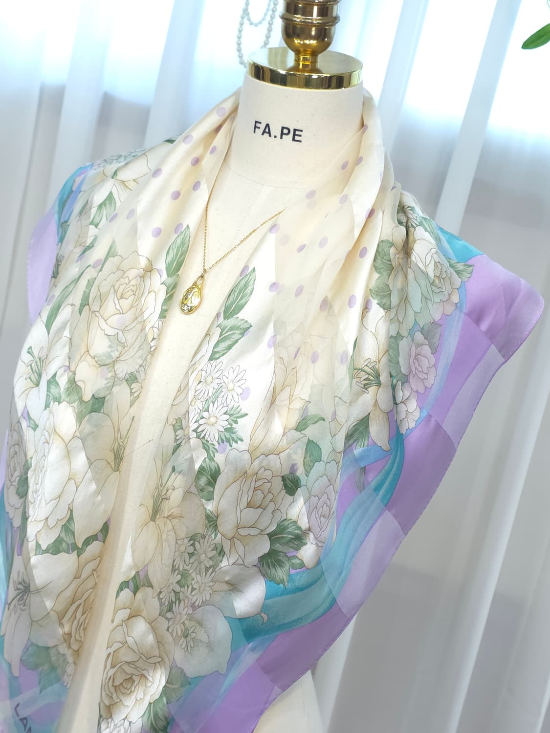 란셀 실크스카프 상품이미지8