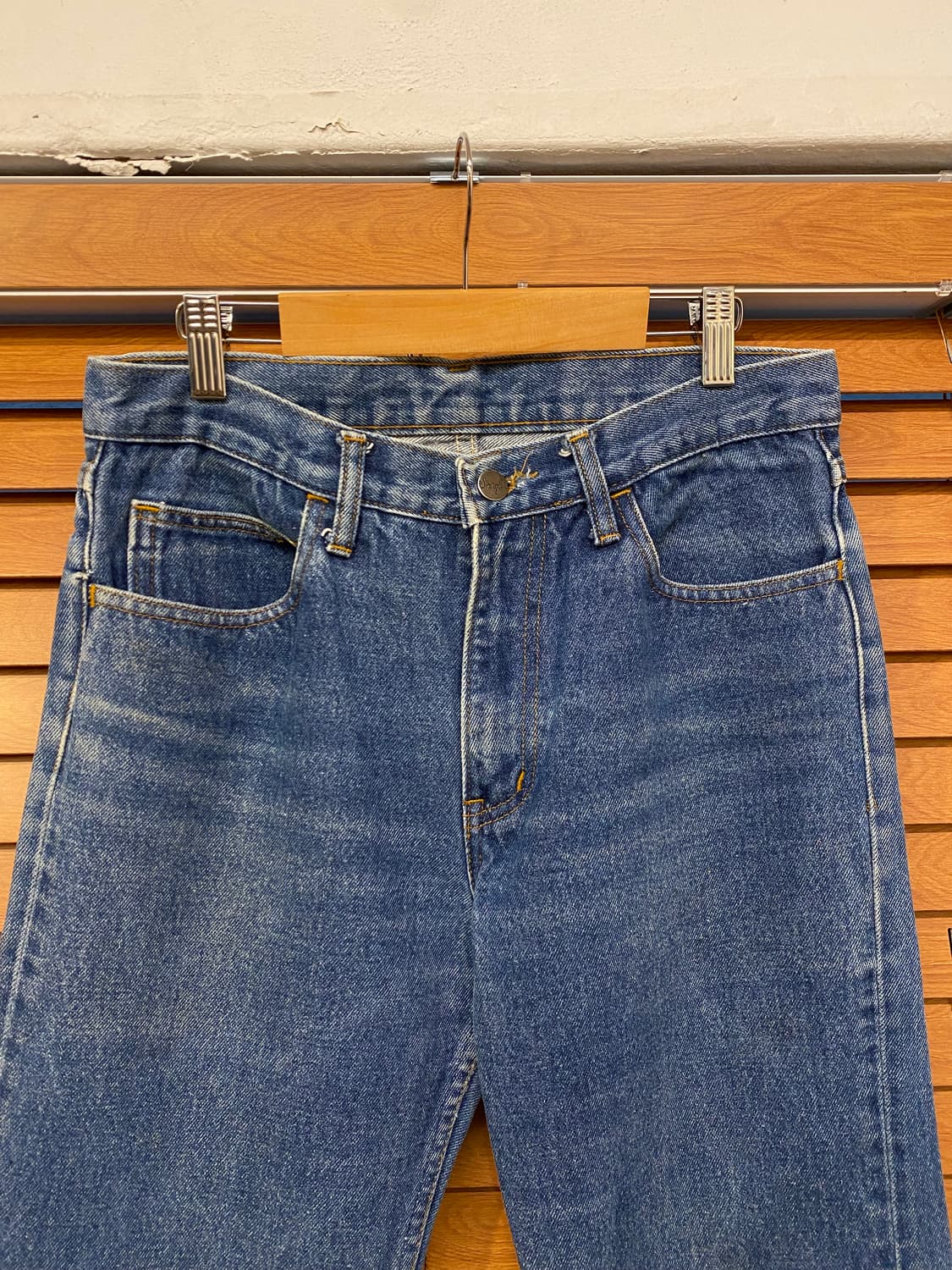 (29inch) 랭글러 부츠컷 진청 웨스턴 상품이미지5