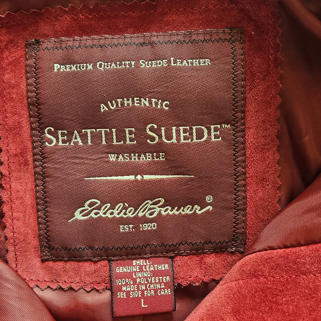 에디바우어 시에틀 스웨이드 자켓 상품이미지2