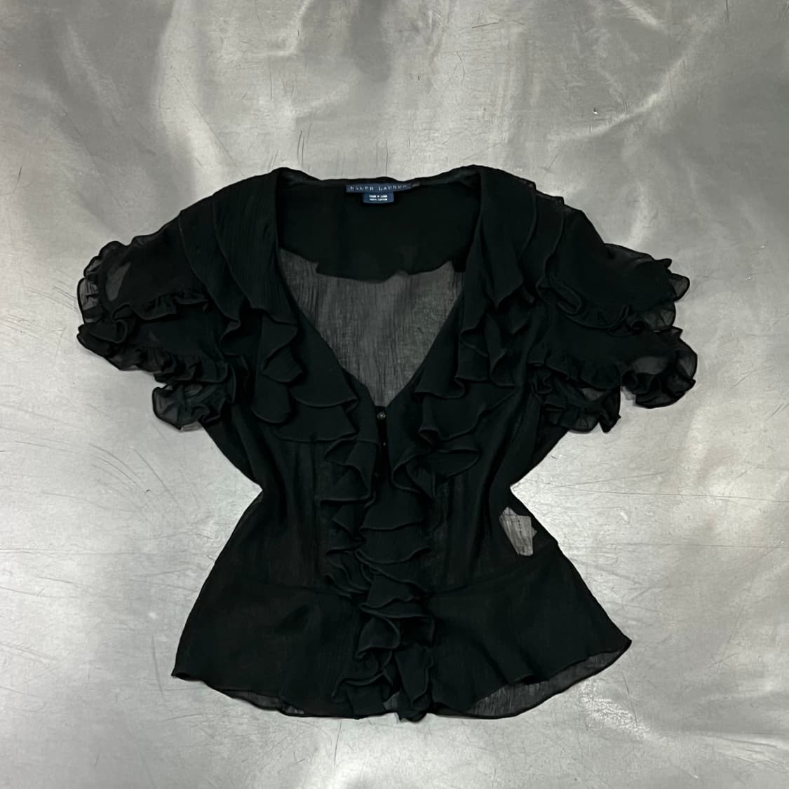  폴로랄프로렌 프릴 하프 블라우스 y15998 상품이미지1