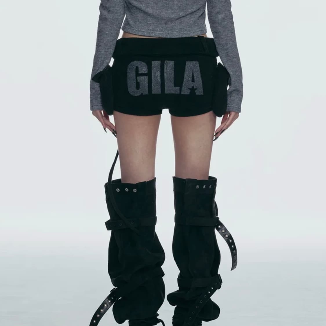 길라아카이브 BOLD LOGO POCKET KNIT SHORTS 상품이미지4