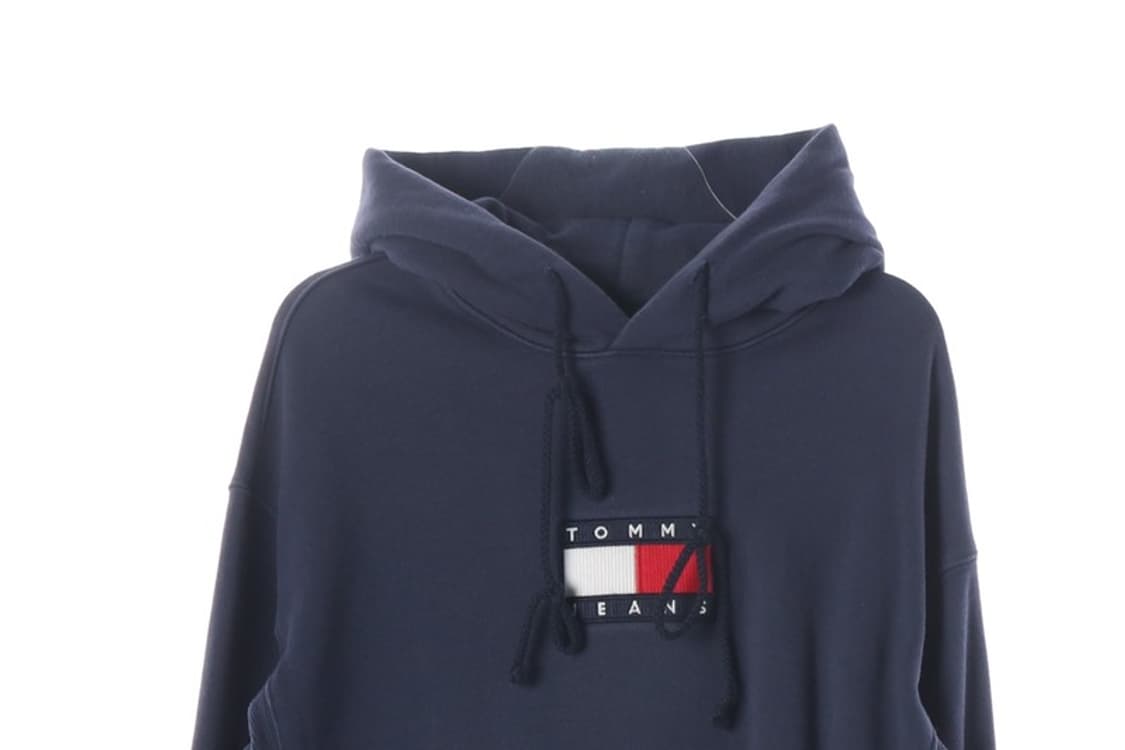 타미진스 센터 플래그 로고 네이비 후드티 S 상품이미지3
