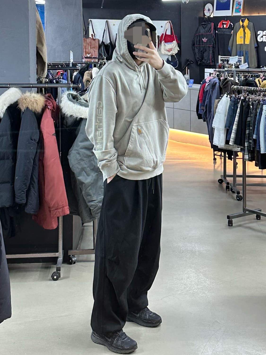 칼하트 오버핏 후드 상품이미지1