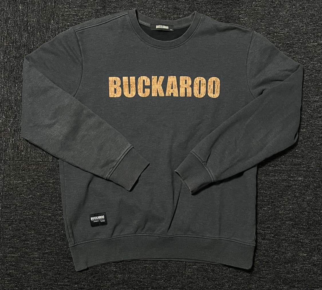 Buckaroo 우드패치 맨투맨 상품이미지1