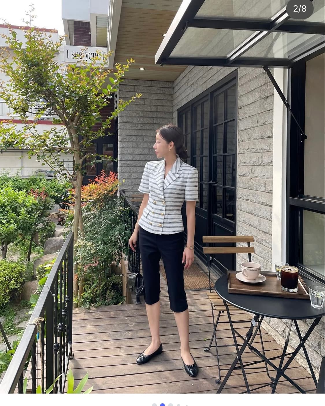 Cruise Stripe Tweed Jacket 상품이미지2