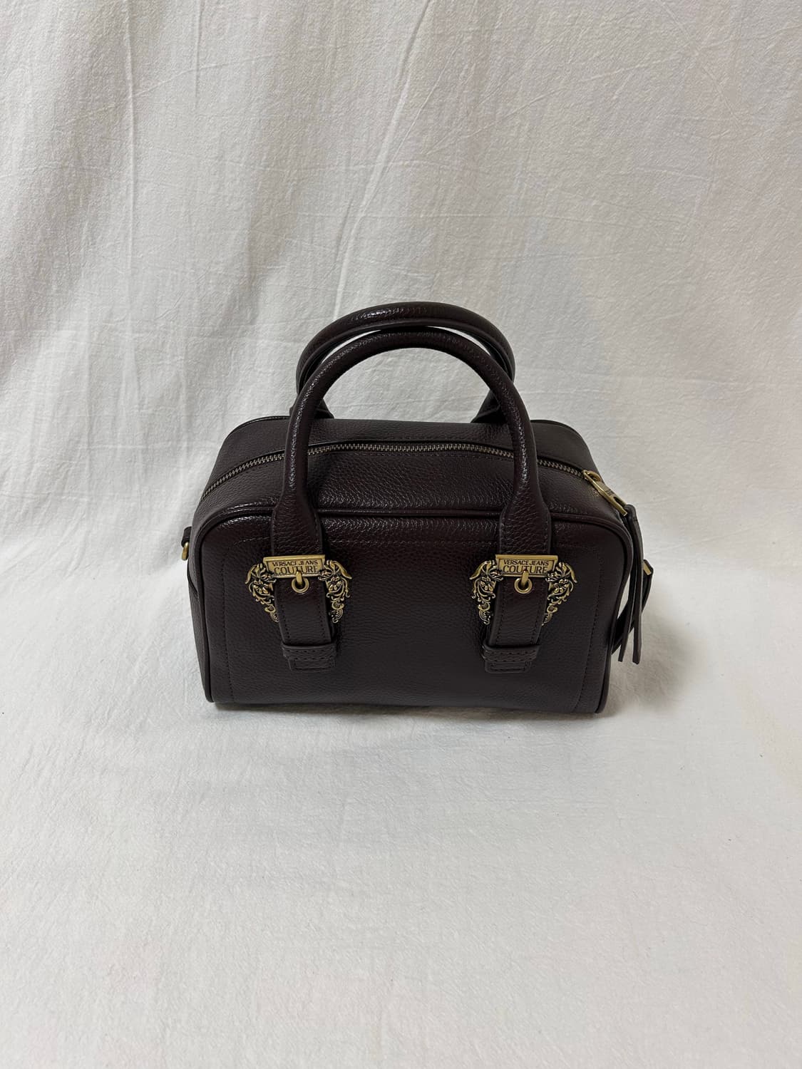 베르사체 진 쿠튀르 미니 보스턴백 브라운 상품이미지2