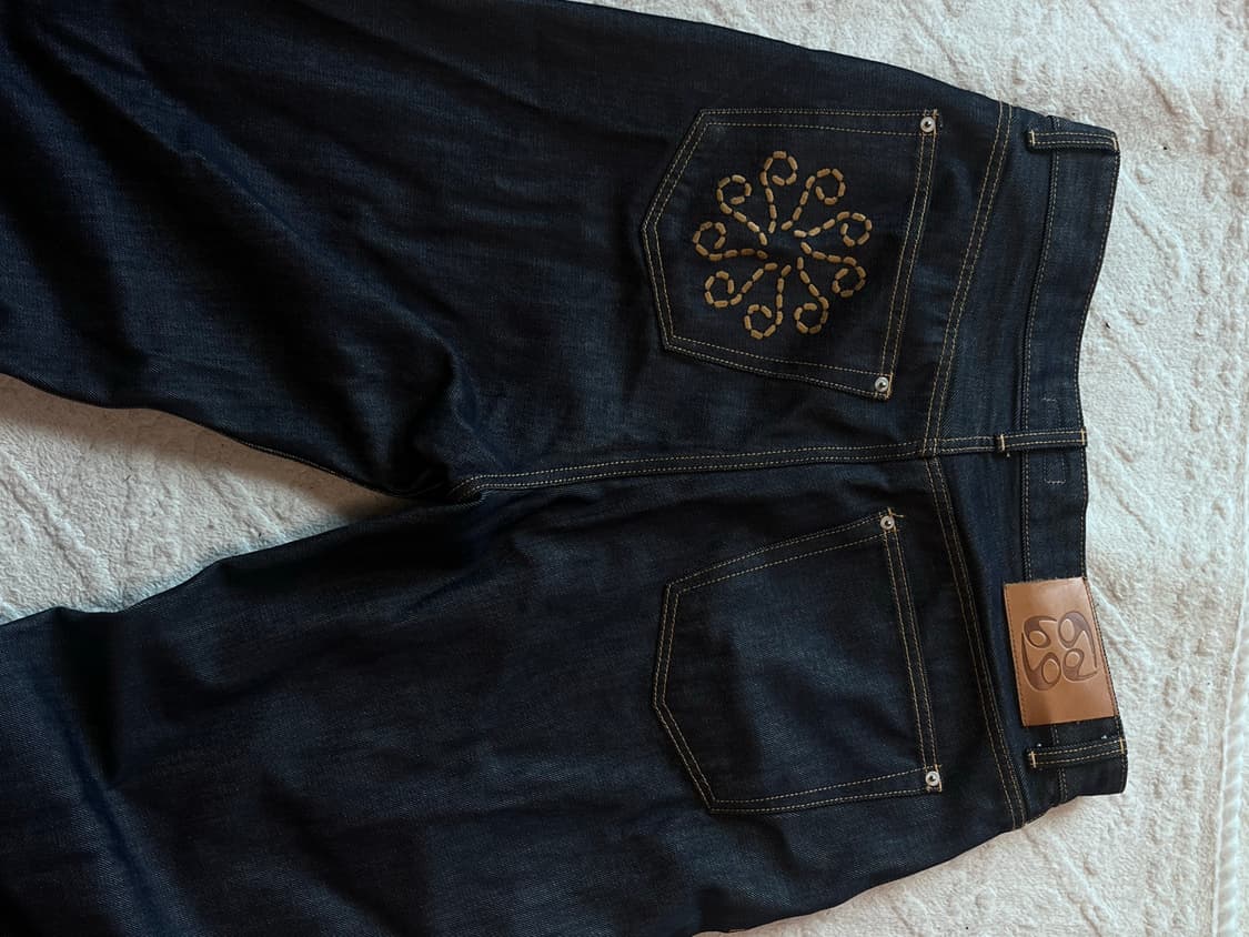 9999아카이브 Linking Wide Denim Pants 상품이미지2