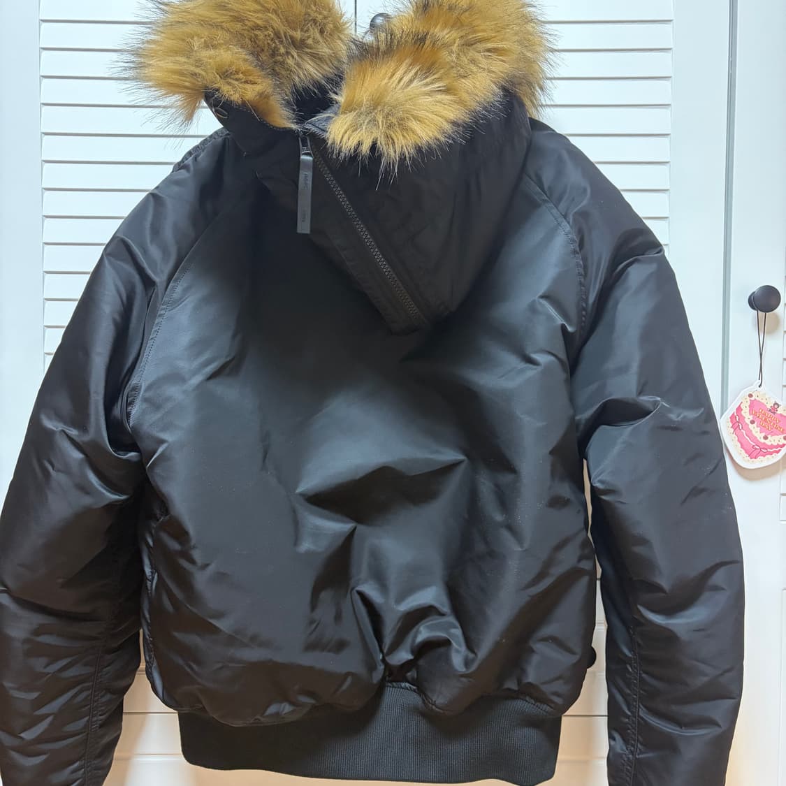 알파인더스트리 N-2B 항공자켓 블랙 /  상품이미지3